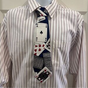 Vintage Pascal Necktie For The Card Shark